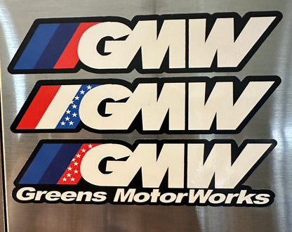 GMW Sticker Pack (LS "Greens MotorWorks" Sticker)